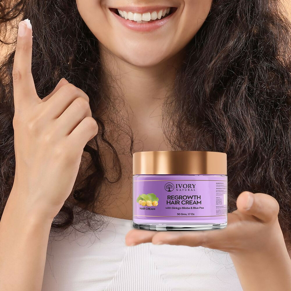 Ivory Natural Hair Growth Cream For Stronger, Healthier Hair | Swadesiicart