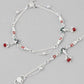 VOJ Set of 2 Traditional Stylish Designer Anklet - Swadesiicart