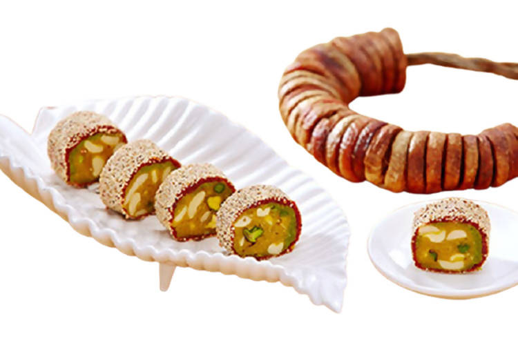 Kanti Sweets Anjeer Dry Fruit Roll | Swadesiicart