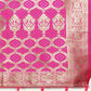 Lorenvalley Fashion Purple & Magenta Patola Silk Woven Design Meenakari Weaving Saree - Swadesiicart