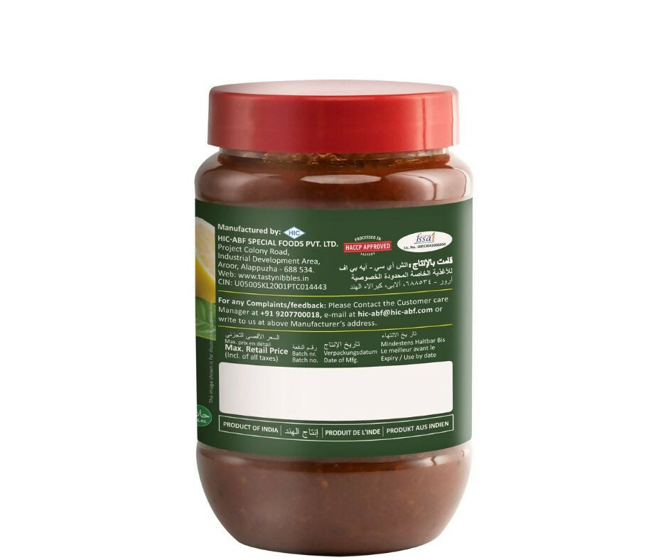 Tasty Nibbles Lime Pickle - Swadesiicart