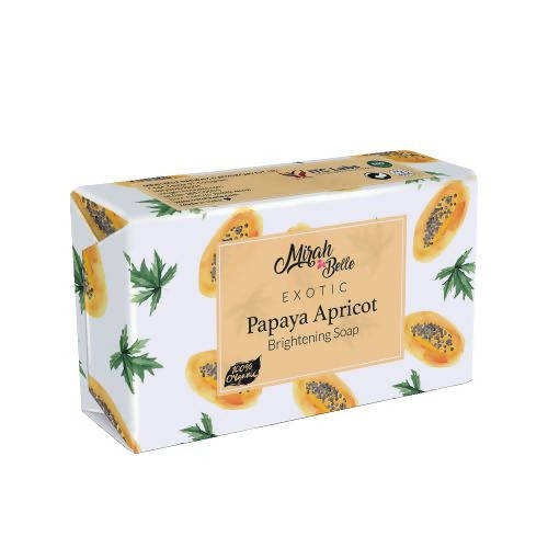 Mirah Belle Papaya Apricot Brightening Soap - Mirah Belle Naturals