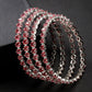 NVR Women's Set of 4 Pink CZ Stone-Studded Handcrafted Bangles - Swadesiicart