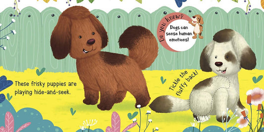 Om Touch And Feel Baby Animals Book - Swadesiicart