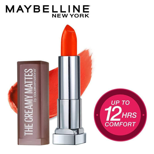Maybelline New York Color Sensational Creamy Matte Lipstick / 685 Craving Coral - Swadesiicart