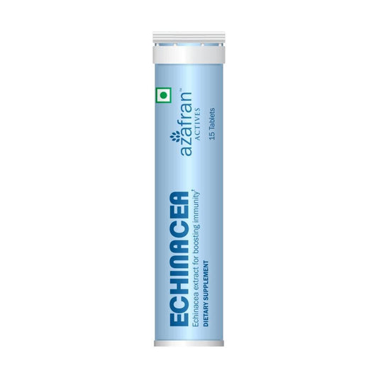 Azafran Actives Echinacea Tablets | Swadesiicart