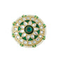 NVR Women's Traditional Kundan Meenakari Gold-Polished Ajustable Finger Ring | Swadesiicart