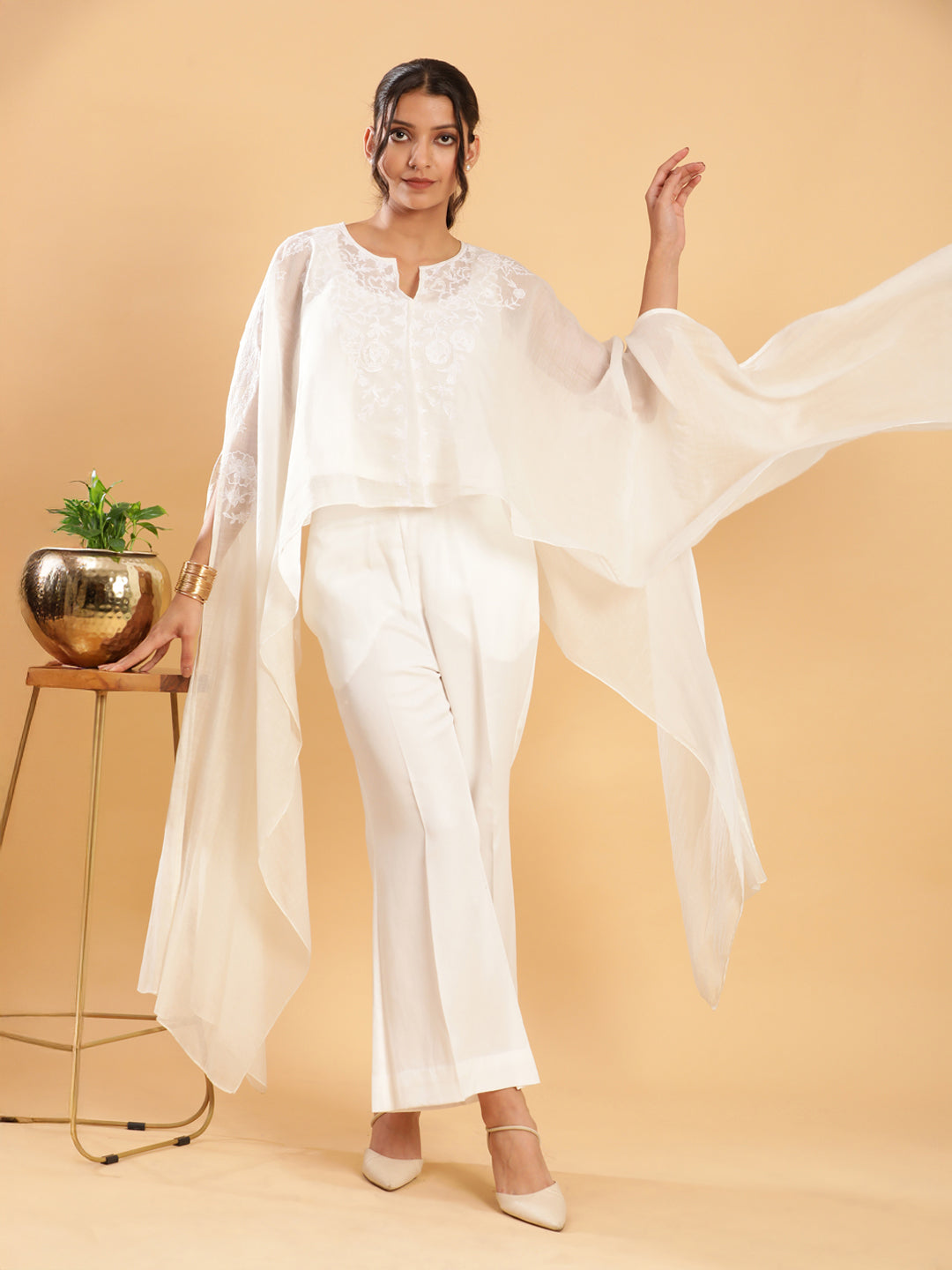 BohoJazz Signature Long Tail Top with Pants - Swadesiicart