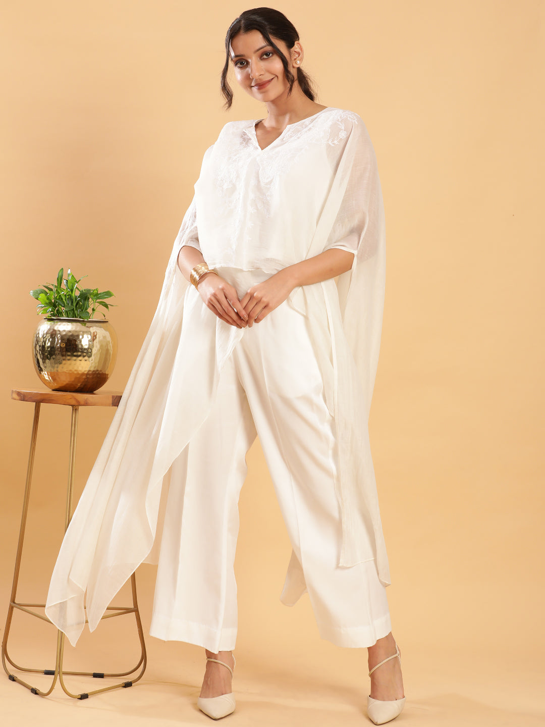 BohoJazz Signature Long Tail Top with Pants - Swadesiicart