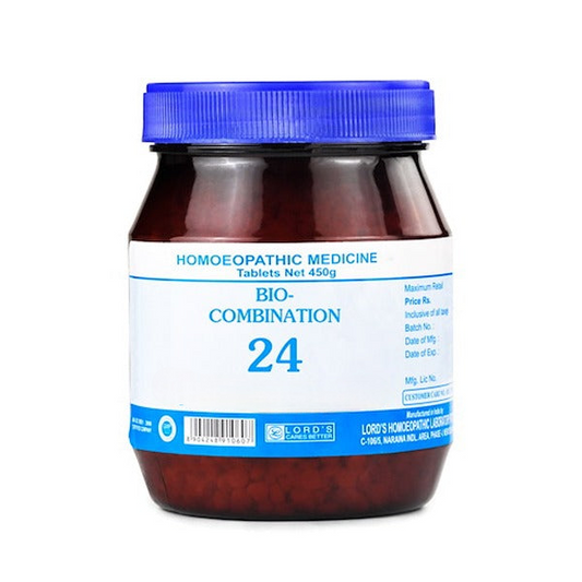 Lord's Homeopathy Bio-Combination 24 Tablets