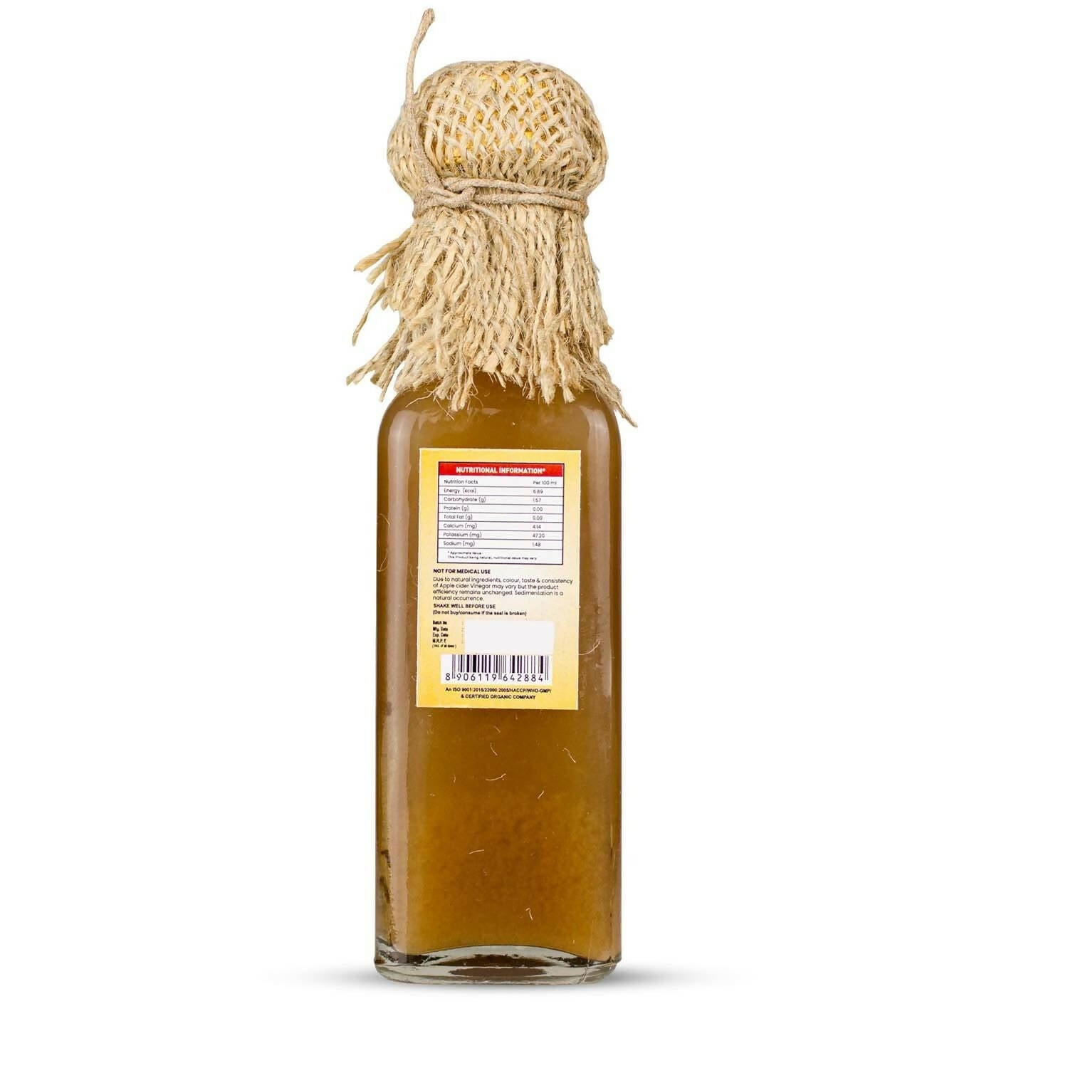 Upaveda Organic Apple Cider Vinegar - Swadesiicart