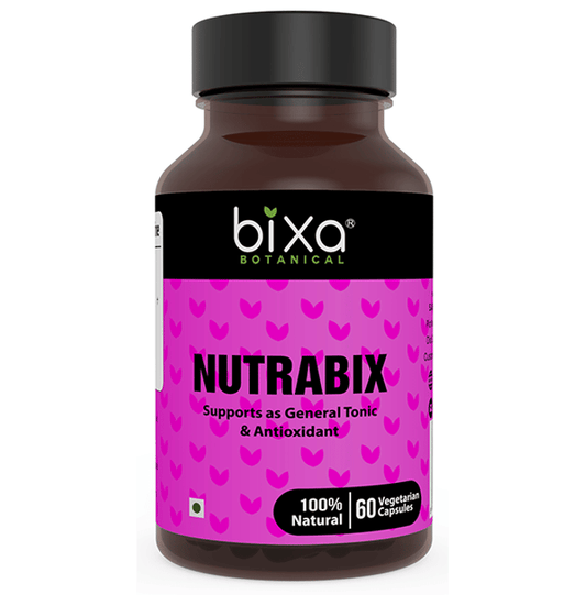 Bixa Botanical Nutrabix 450mg Vegetarian Capsule | Swadesiicart