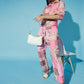 Myshka Women Multi - Printed Bling & Sparkly Co-Ords - Swadesiicart