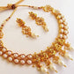 White Kemp Temple Necklace Set