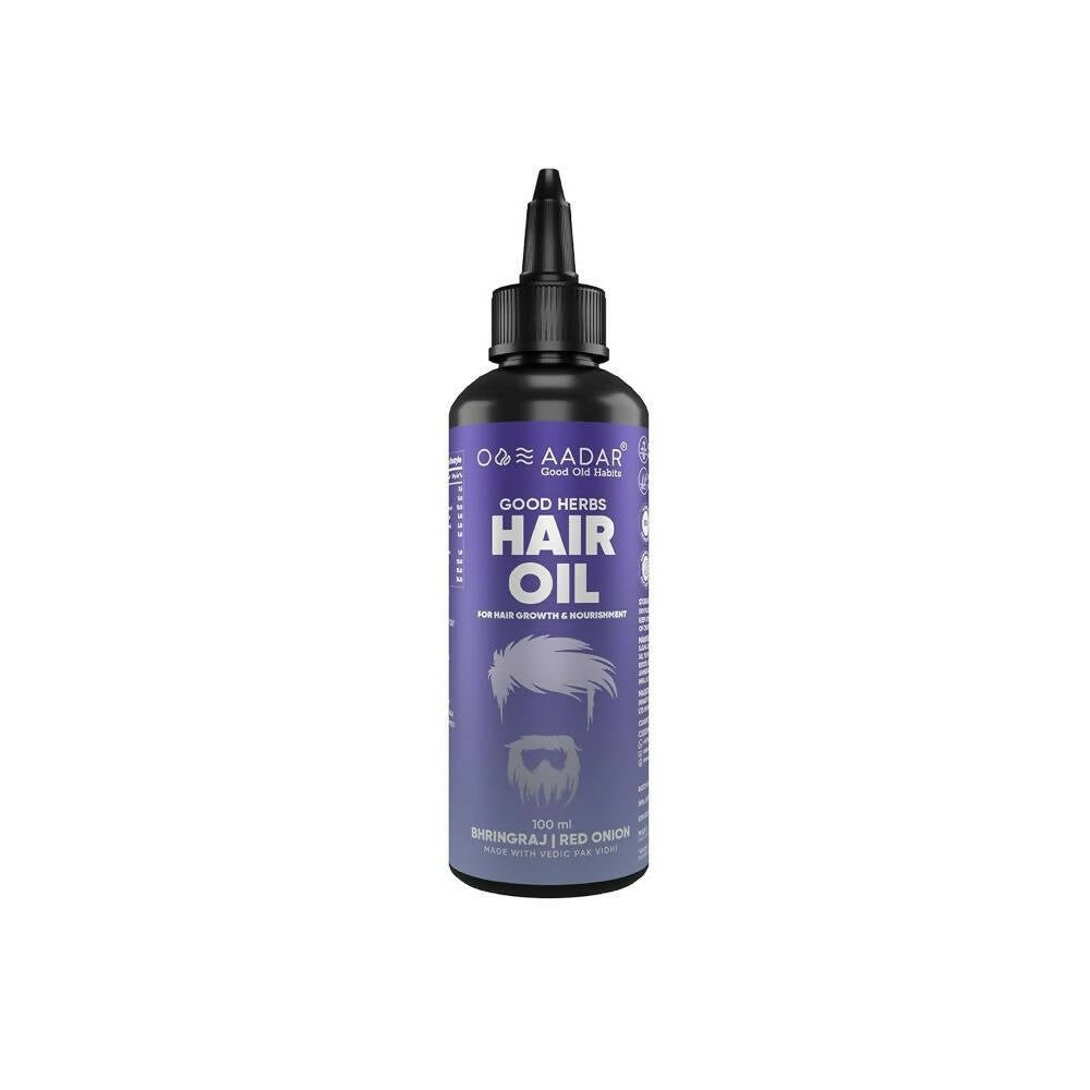 Aadar Good Herbs Hair Oil for Hair Fall & Damage Control | Swadesiicart