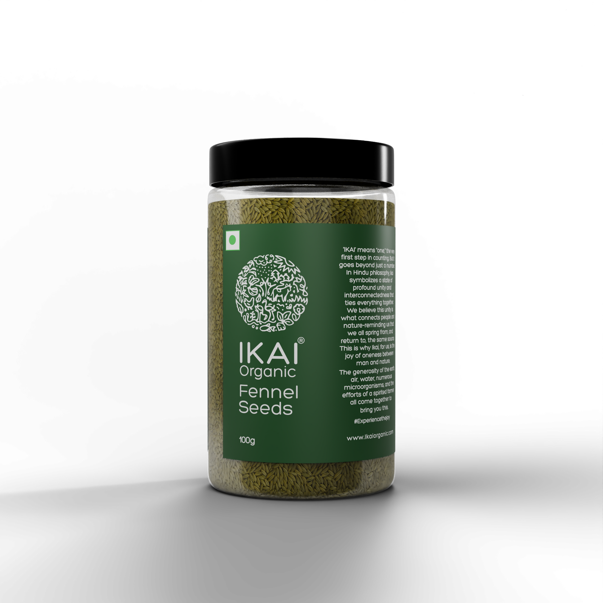 2 - Organic Fennel Seeds - 100g