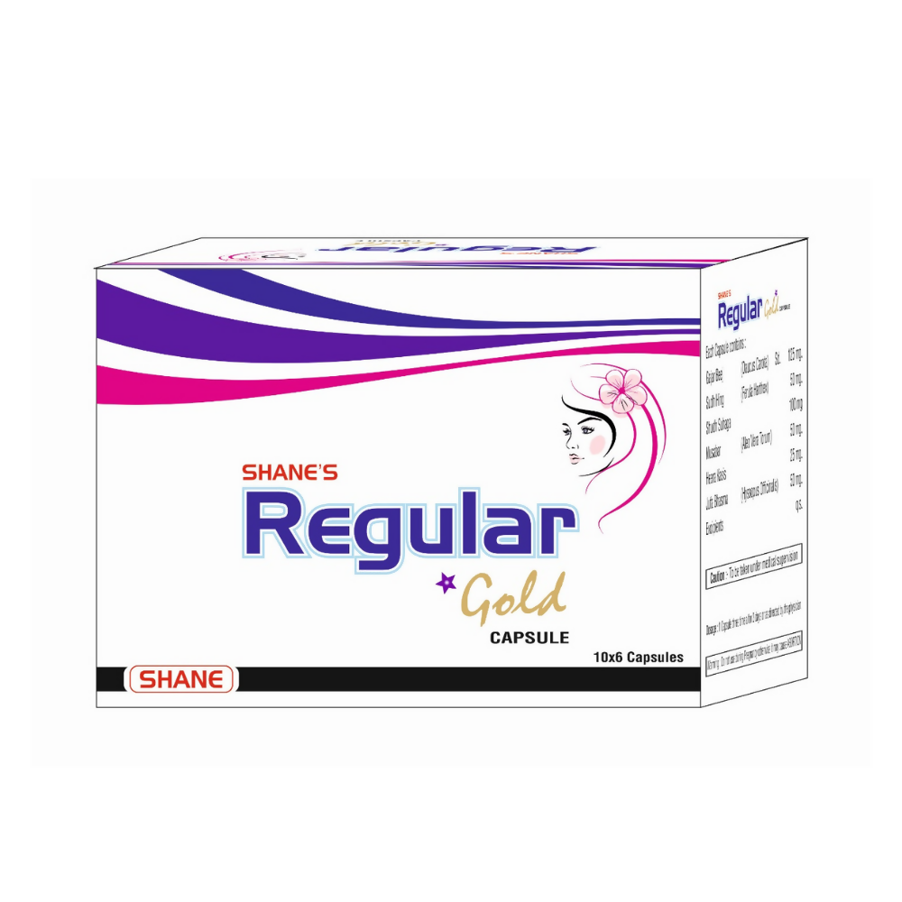 Shane Regular Gold Capsules | Swadesiicart