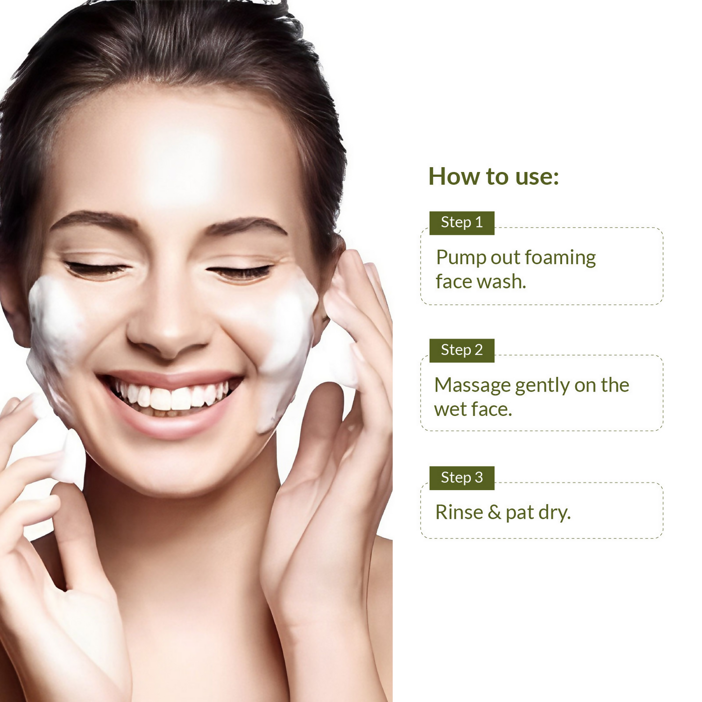 Lotus Botanicals Neem, Tulsi & Salicylic Acid Gentle Foaming Face Wash | Swadesiicart
