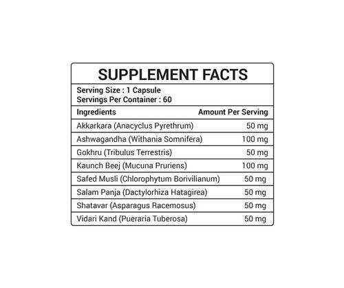 Nutrisouk Testayu Testosterone Booster Capsules | Swadesiicart