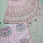 Jyoti Fashion Exclusive Baby Pink Silk 3MM Sequins with Jari & Thread Embroidery Lehenga Choli with Dupatta | Swadesiicart