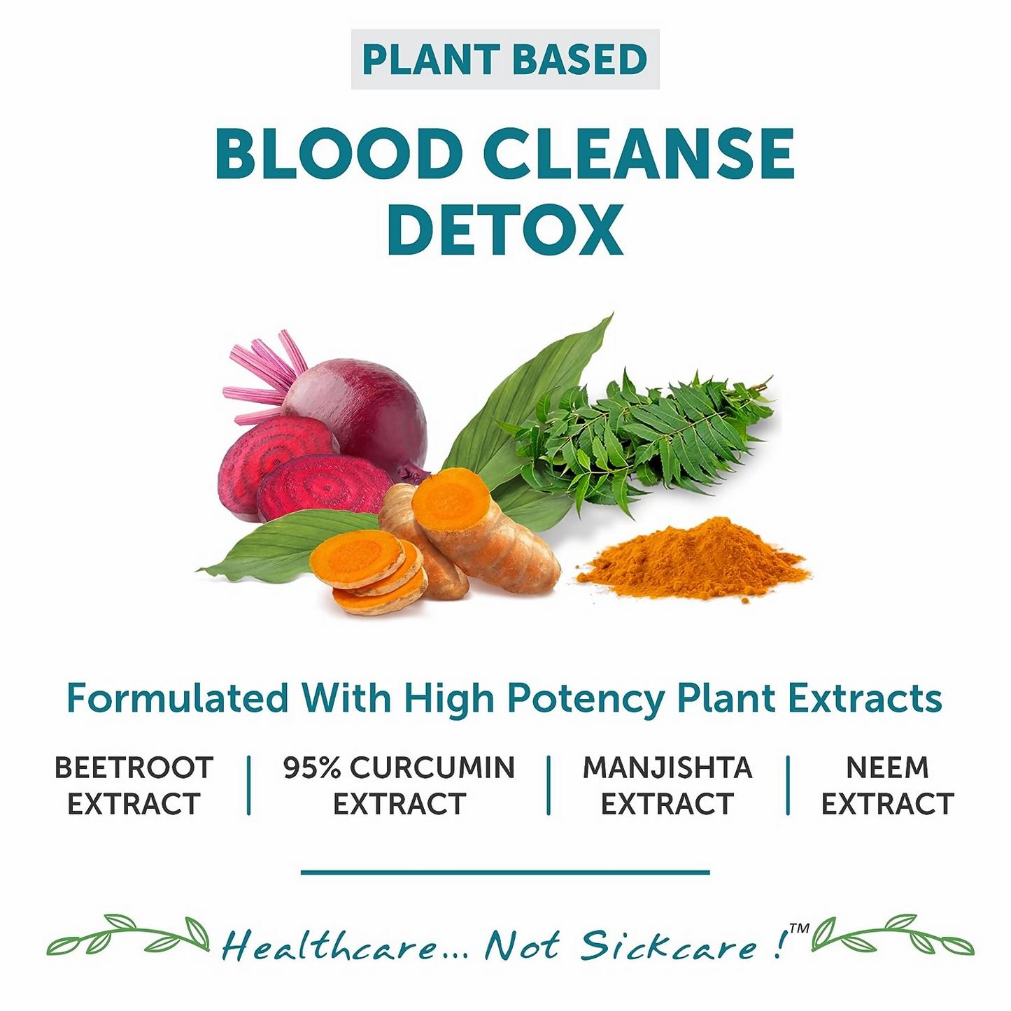 Bliss Welness Blood Detox Tablets - Swadesiicart