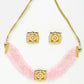Kundan Choker With Studs - Ruby Raang | Swadesiicart