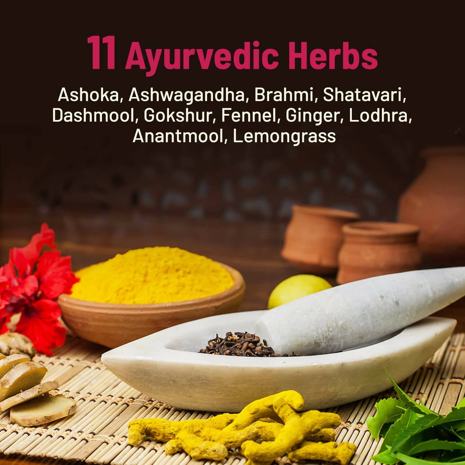 Gynoveda PMS Care Ayurvedic Granules | Swadesiicart