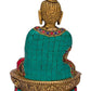 Artvarko Brass Buddha Vitarka Statue Multicolor - Swadesiicart
