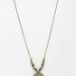 NVR Women's Gold-Polished Circular Shape Pendant with Chain | Swadesiicart