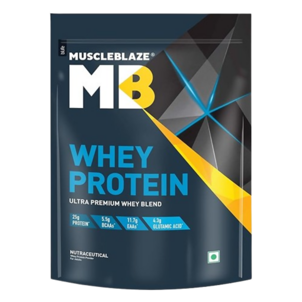 MuscleBlaze Whey Protein Richmilk Chocolate | Swadesiicart