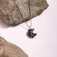 Women's Silver-Toned Purple Silver-Plated Handcrafted Chain - Ruby Raang | Swadesiicart