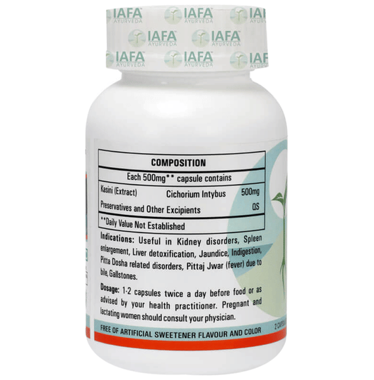 Iafa Ayuveda Kasini Veg Capsules | Swadesiicart