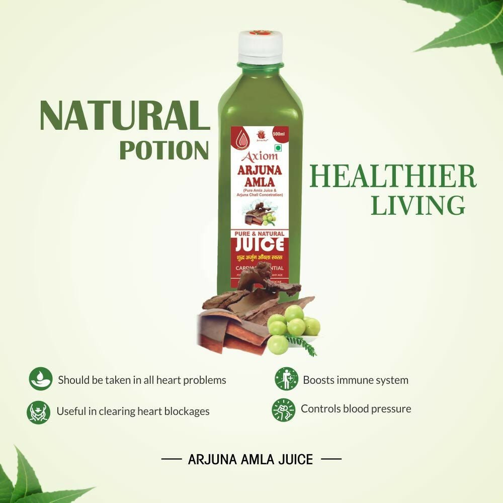 Axiom Arjuna Amla Juice - Swadesiicart