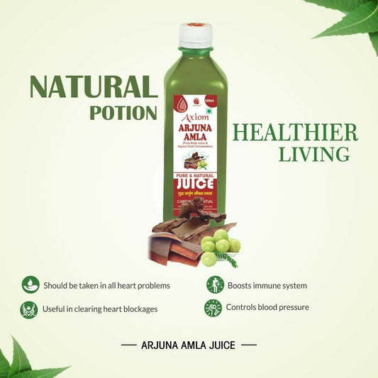 Axiom Arjuna Amla Juice - Swadesiicart