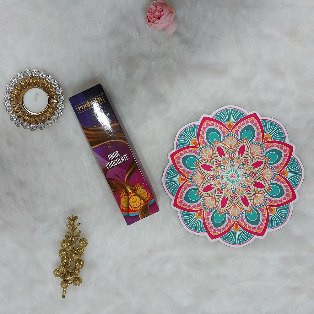 Dibha Ruchoks Diwali Premium Anar Chocolate Gift Pack - Swadesiicart