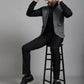Even Apparels Solid Waistcoat - Grey | Swadesiicart