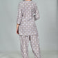Morchari Digital Print Semi Muslin Co-Ord Set Top & Trouser-Multicolor - Swadesiicart