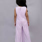 Lil Drama Glam Up Girls Pink Party Top and Pant Set | Swadesiicart