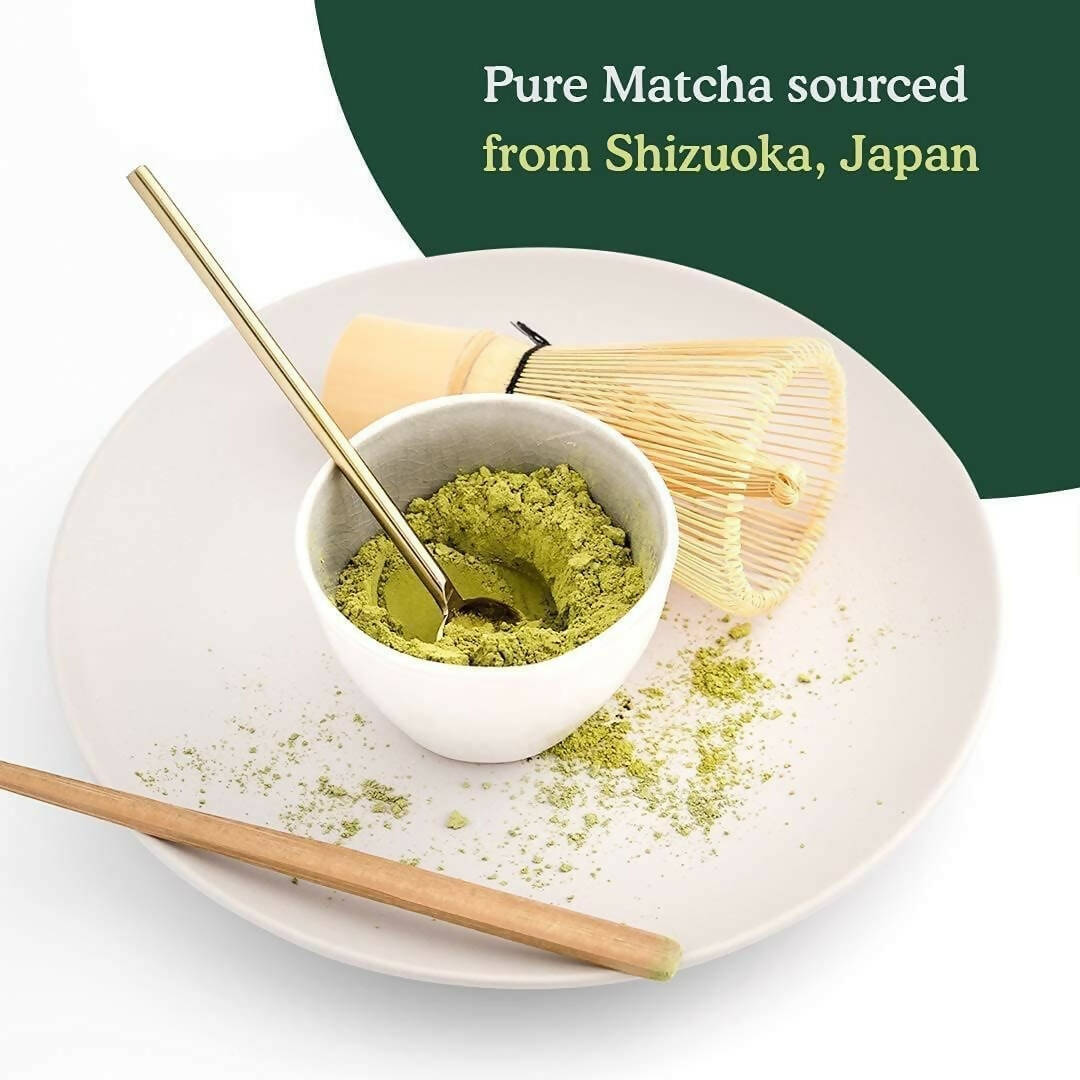 Nutri Safe Pure Japenese Culinary Grade Matcha Green Tea Powder | Swadesiicart