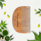 Buddha Natural Beard Kacchi Neem Wooden Comb - Buddha Naturals