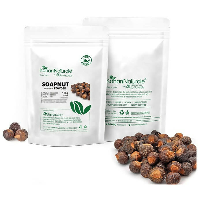 Kerala Naturals Soapnut Powder - Swadesiicart