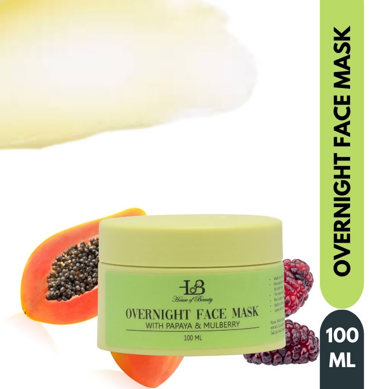 House of Beauty Overnight Face Mask - Swadesiicart