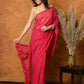 Very Much Indian Pure Mul Cotton Handloom Saree - Red | Swadesiicart
