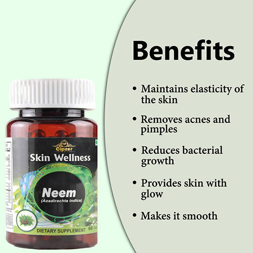Cipzer Neem Capsules - Swadesiicart