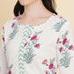 Designer Stylish white Cotton Stitched Suit With Dupatta - Tanisha | Swadesiicart