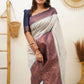 Anouk Woven Design Zari Banarasi Saree | Swadesiicart