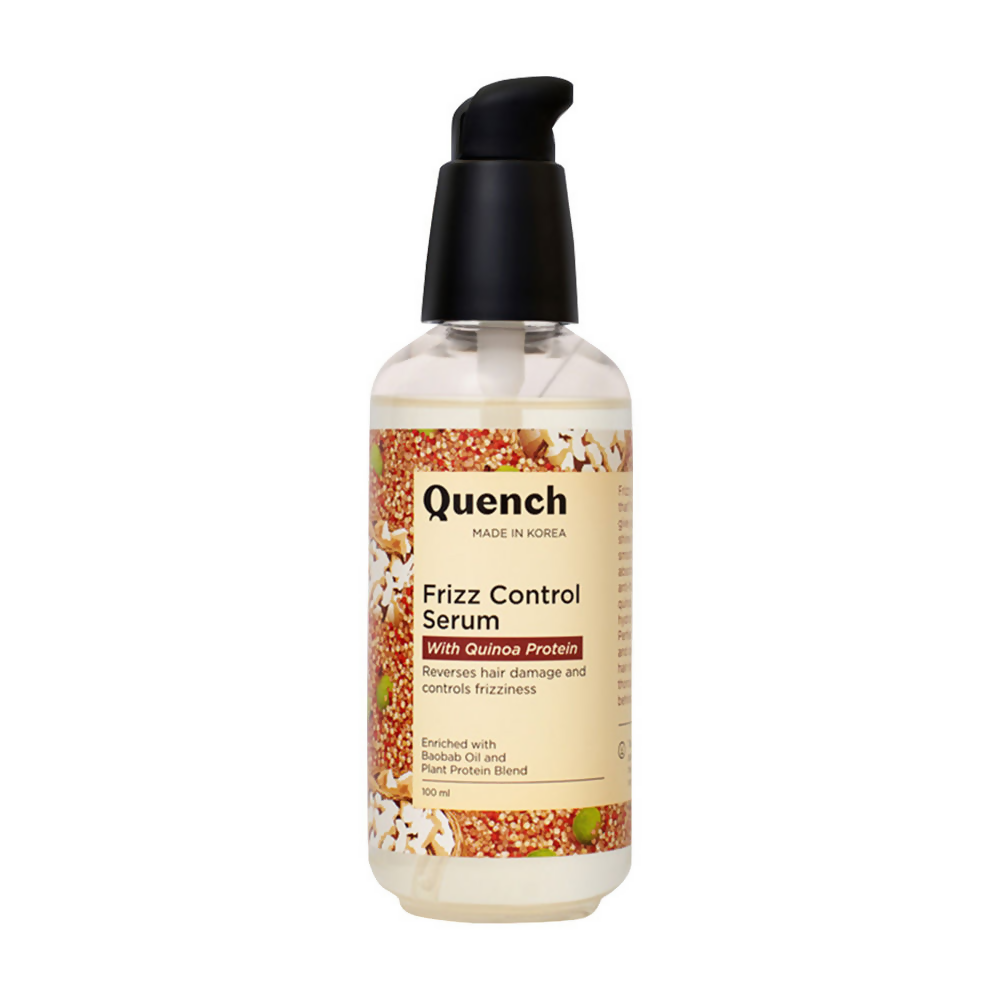 Quench Frizz Control Hair Serum with Quinoa & Ceramides | Swadesiicart
