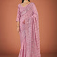 Vamsee Onoin Georgette Designer Saree - Swadesiicart