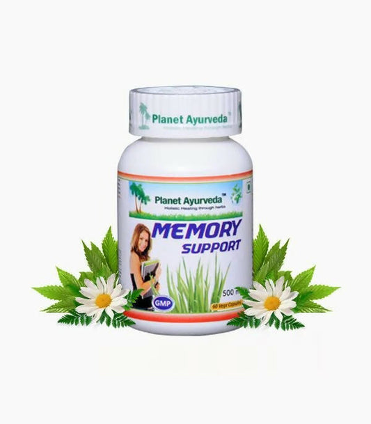 Planet Ayurveda Memory Support Capsules - Planet Ayurveda