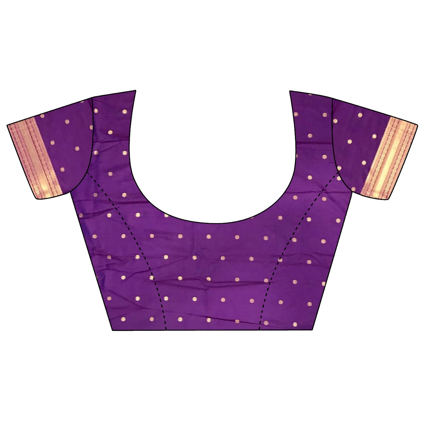 Joban Fashion Purple Banarasi Soft Silk Woven Saree | Swadesiicart